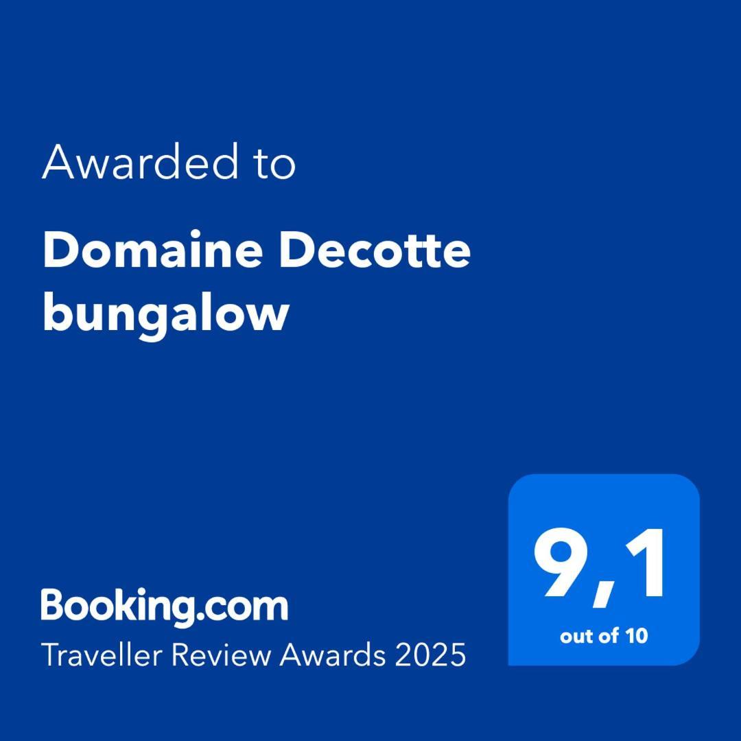 Domaine Decotte Bungalow Sainte-Suzanne Екстериор снимка